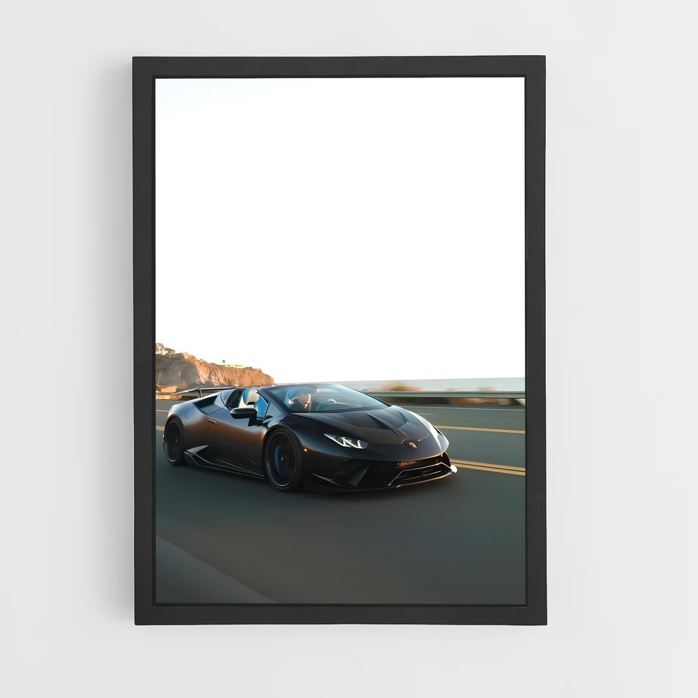 Poster Huracan performante vernis – affiche Lamborghini (vue 2)